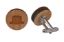 Picture of Wooden Top Hat Cufflinks