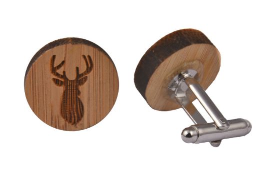 Picture of Wooden Stag Cufflinks